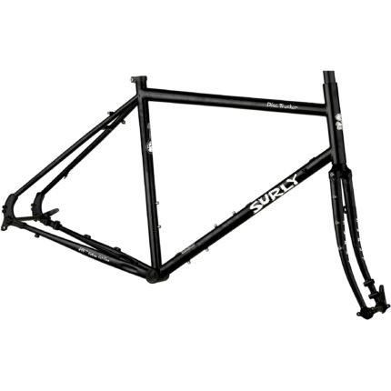 Disc Trucker 700c Frameset - Hi-Viz Black
