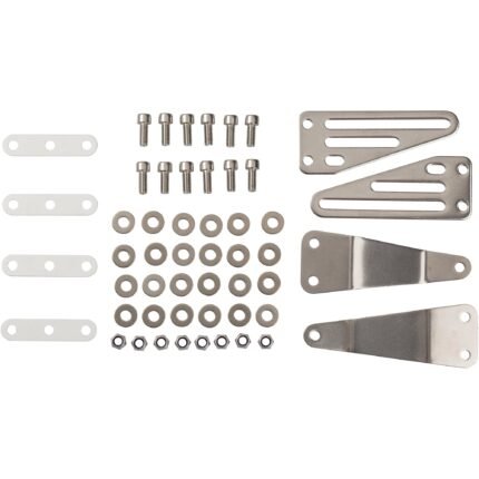 Surly Front Rack Plate Kit #2 Unicrown/Mountain Bikes all kit parts displayed