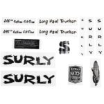 Long Haul Trucker Decal Set