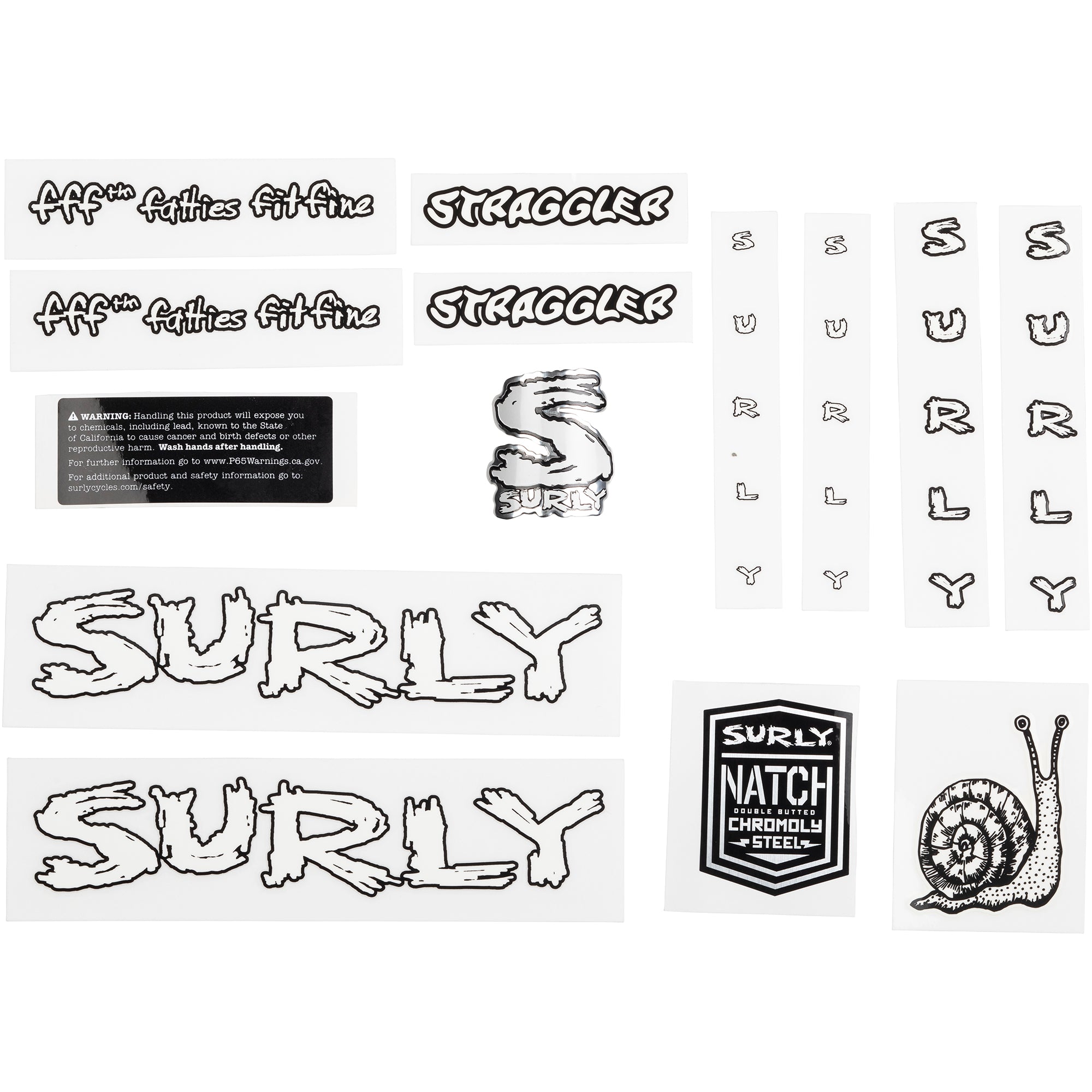 surly-straggler-decal-set-white-MA1237-2000px-sq Straggler Decal Set - Image 2