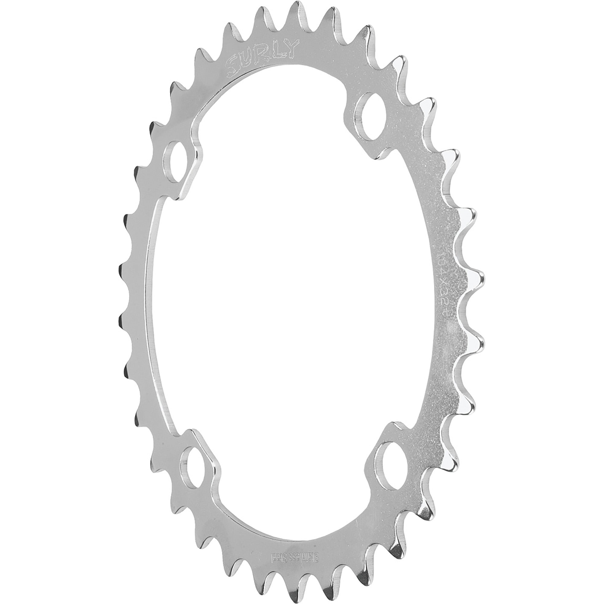 surly_4bolt_chainring_2000x2000_CR4194 Stainless Steel 4-Bolt Chainring - Image 1